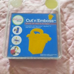 Ellison Cut' n' Emboss Birthday gift w bow